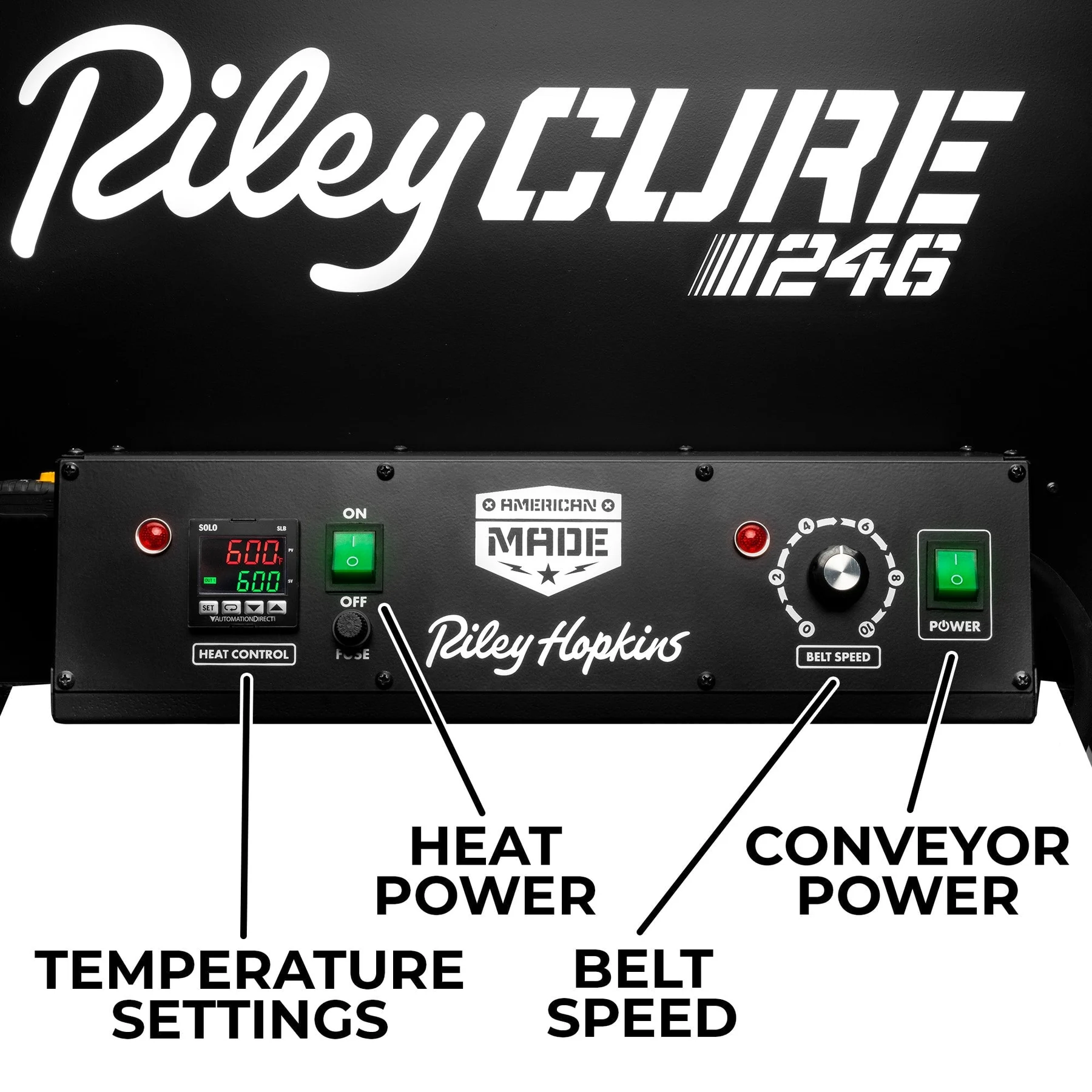 RileyCure 246 Conveyor Dryer 6ft x 24" 10