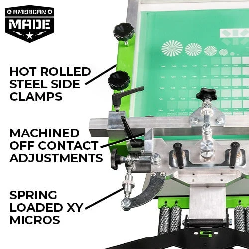 Riley Hopkins 360 6 Color 4 Station Press with XYZ Micro Registration 4